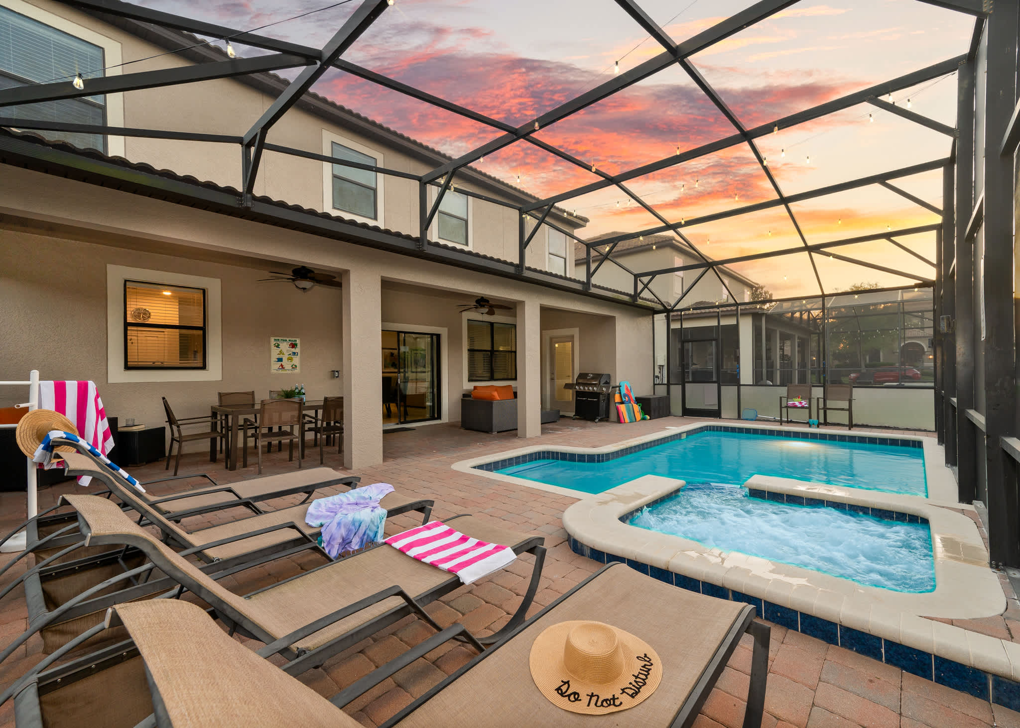 Private pool vacation rental home in Kissimmee near Disney
