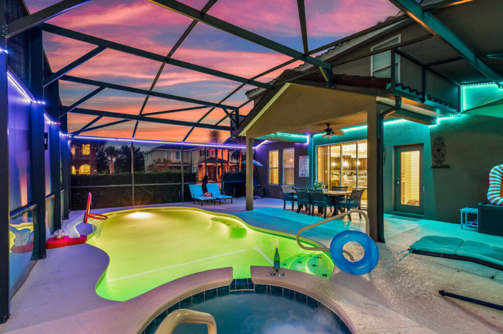 Private pool vacation rental home in Kissimmee near Disney