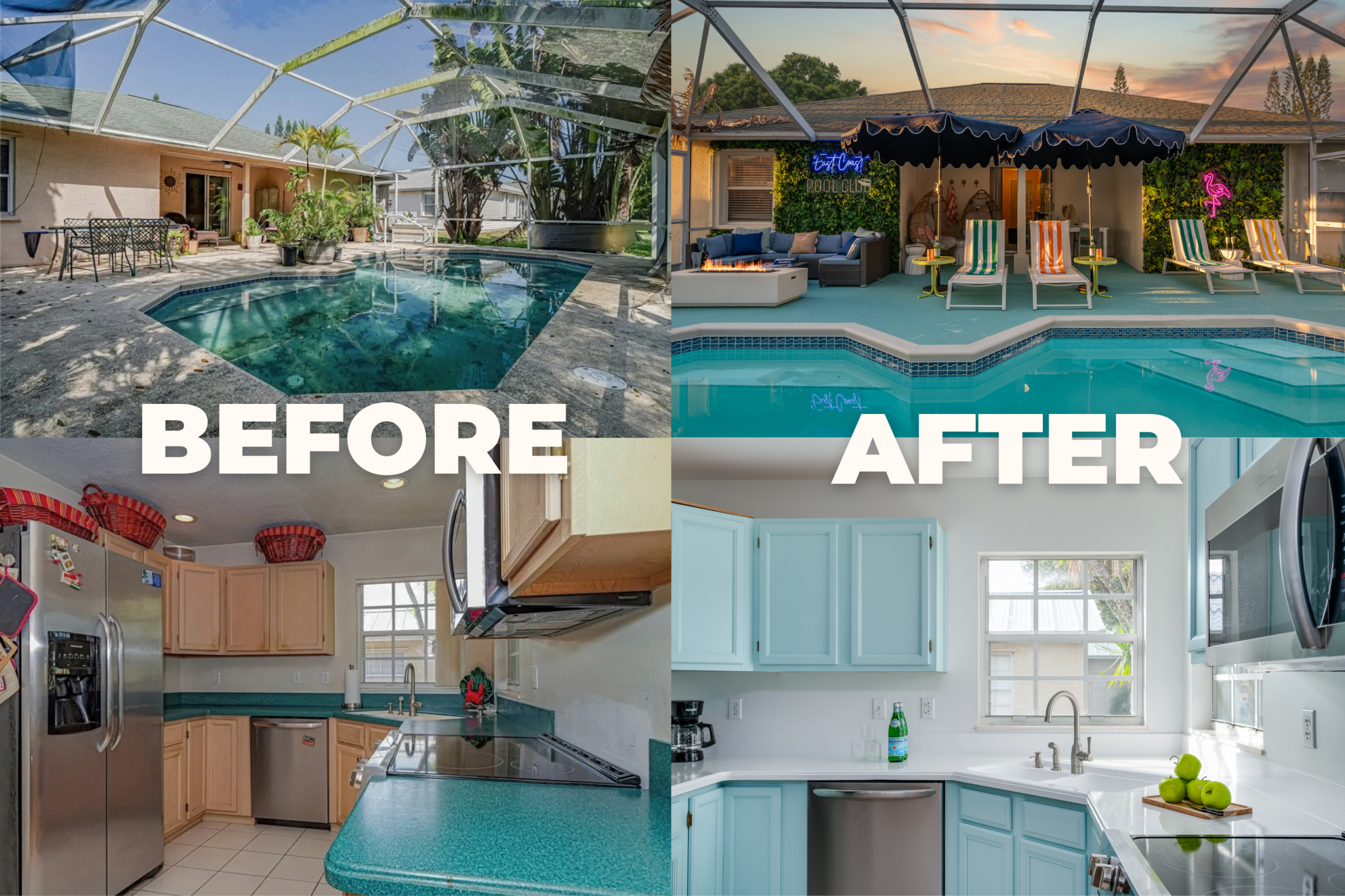 Vero Beach FL — Before & After Blueprint renovation